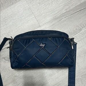 Lug Trolley Crossbody Bag